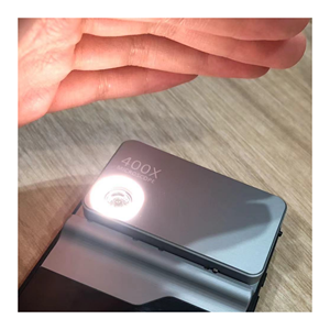 Microscopio para Teléfono con Carcasa de Fibra de Carbono 400X, con Lentes Intercambiables para la Serie [Serie] - Product Image 4