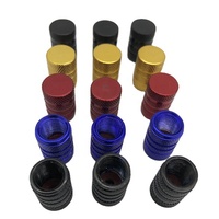 MAXFORD Bouchons de valve de pneu pour vélo et voiture, capuchons de tige de valve anti-poussière pour vélos et roues