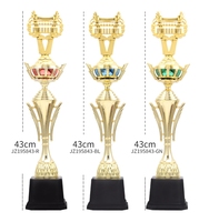 Tasse de trophée en plastique multi-taille Offre Spéciale en usine de démo avec base noire prix de la compétition Abacus en gros artisanat en plastique pour trophée