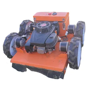 Approvisionnement d'usine robot tondeuse à gazon haute efficacité fléau à 4 roues tondeuse à gazon télécommandée coupe-herbe avec CE