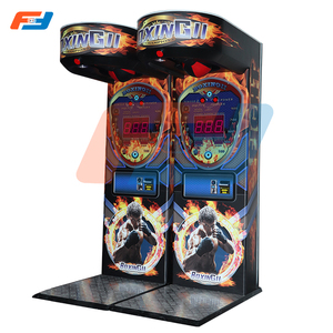 ベストセラー屋内プレイセンターコイン操作ブラックハードヒッターボクシングマシンビッグアミューズメントパークパンチとキックアーケードマシン - Product Image 1