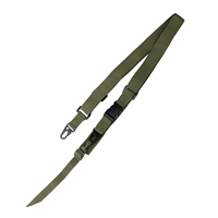 Sangle d'épaule tactique MOLLE à 3 points en nylon haute résistance de 1,5 pouce, réglable, à détachement rapide, accessoires de sécurité pour la chasse