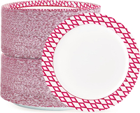 Assiettes en papier jetables biodégradables de qualité alimentaire écologiques personnalisées
