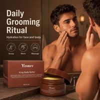 Lotion corporelle parfumée pour homme 40g/mlg/ml en pot, hydratante, non grasse, pour tous types de peau, pour dropshipping en lot unique