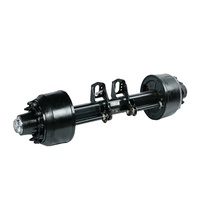 Essieu de levage LUEN Style 9 tonnes avec suspension pneumatique, frein à tambour, longueur de piste 1840 mm, compatible ABS, OEM