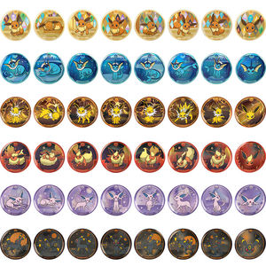 PTCGed Juego de Tarjetas de Papel Duraderas Eeveelution 17.5 en Chino Simplificado - Colección Sylveon/<span class=keywords><strong>Vaporeon</strong></span>/Umbreon/Leafeon/Eevee - Product Image 3