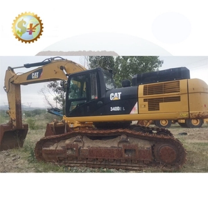 Excavadora de cadenas 340D de 40 toneladas, usada, duradera, con motor y caja de cambios importados de Japón, alta eficiencia, 1 año de garantía - Product Image 1