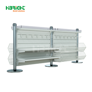 Sistema de gestión de colas de doble cara personalizable Estante de merchandising de supermercado de aluminio resistente Material metálico - Product Image 2