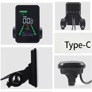 Ordenador electrónico inteligente y colorido para <span class=keywords><strong>bicicleta</strong></span>, de fabricación original, económico, con soporte para manillar, resistente al agua IP67, pantalla LCD para <span class=keywords><strong>bicicleta</strong></span> eléctrica. - Product Image 3