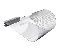 Écran LED transparent haute transparence VORTEX, taille personnalisable, utilisation intérieure/extérieure, garantie 5 ans, couleur pleine.