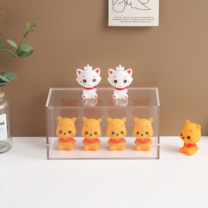 Vitrine en acrylique pour <span class=keywords><strong>mini</strong></span> figurines <span class=keywords><strong>Funko</strong></span> <span class=keywords><strong>Pop</strong></span>, présentoir mural transparent anti-poussière ou <span class=keywords><strong>mini</strong></span> étui de rangement pour bureau - Product Image 5