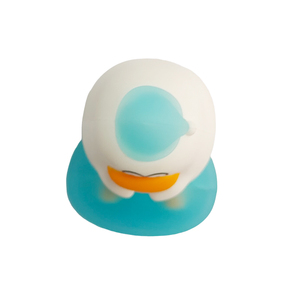 Figurine 3D en caoutchouc/PVC souple, design canard mignon, écologique, durable, pour la maison, le bureau, la voiture, ornements de bureau, couleur personnalisée, cadeau - Product Image 3