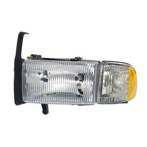 Conjunto de Faros Delanteros Halógenos Dodge Ram 1500 55076749AD 55076748AD para Modelos 1998-1999 - Product Image 1