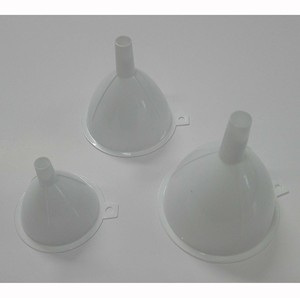 Durable 3pcs <strong>Plastic</strong> <strong>Kitchen</strong> Funnel Set 90mm Single Wall for Home <strong>Kitchen</strong> Use - Product Image 2