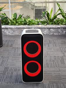 AAWM双8英寸派对扬声器RMS 130瓦无线音响设备放大器，带可充电锂电池 - Product Image 2