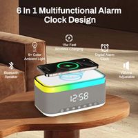 Nouveau haut-parleur intelligent A911 pour V5.3, chargeur sans fil créatif de bureau, réveil à induction de chevet, audio