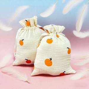 Bolsa de Algodón Reciclable para Accesorios de Cuidado de la Piel, Perfume, Crema para Ojos, Lápiz Labial y Artículos de Primera Necesidad - Product Image 3