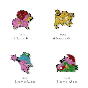 Broches Personalizados con Bordado a Mano en Hilo Metálico, con Pasadores y Diseño de Encaje Cosido - Product Image 6