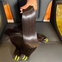 Proveedor Mayorista de Paquetes de Cabello Humano Virgen Vietnamita e Indio, Extensiones de Cabello Remy de Doble Trama, Paquetes de Cabello Virgen con Cutícula Alineada