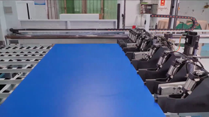Scie <span class=keywords><strong>à</strong></span> panneaux CNC ZICAR pour portes d'armoires en MDF, série <span class=keywords><strong>à</strong></span> chargement arrière, pour feuilles d'acrylique - Product Image 2