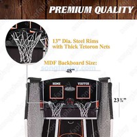 Machine de jeu d'arcade de basket-ball Songfa, alimentée par batterie, à monnayeur, personnalisable, équipement de terrain de sport intérieur