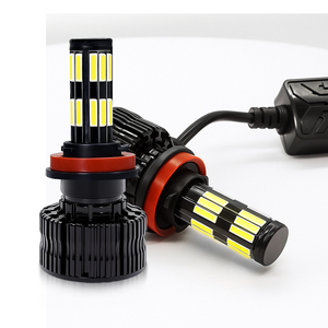 Accessoires d'éclairage automobile : Ampoule de phare LED COB à 24 faces, 12V 120W 12000 Lumens 6500K/6000K, étanche, ajustement universel pour - Product Image 3