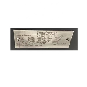 Moteur et variateur de vitesse 1FT6061-1AF71-3AG0 avec câble d'alimentation 1FT6061-1AF71-3AG0 Moteur 1FT6061-1AF71-3AG0 1FT6061-1AF71-3AG0 - Product Image 4