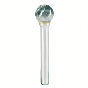 TTAKE <b>Ball</b> Nose Rotary Burr Solid Carbide 12.7 Mm Diameter 11 Mm Length 6 Mm Shank For Machine Tools - Product Image 2