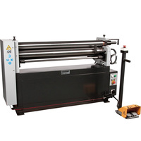 Machine de pliage de tôles ESR-1300X4.5, pliage de tôles, 3 rouleaux, machine de laminage électrique
