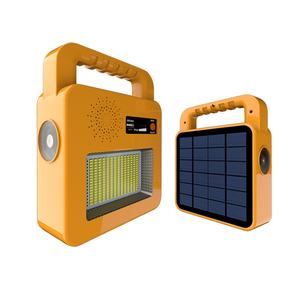 Chargeur extérieur multifonctionnel, lampe de camping d'urgence rechargeable, 15W, haute capacité, 6000mAh, panneau solaire, batterie externe - Product Image 6