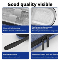 Étui isotherme pour insuline EVA, fermeture éclair, portable, étanche, boîte de rangement pour médicaments, glacière isotherme pour extérieur, boîte réfrigérée médicale