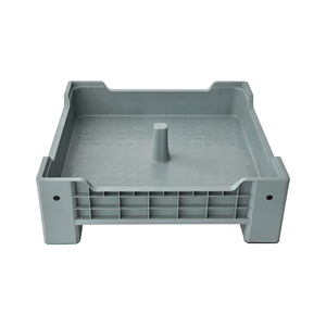 Ticari dereceli siyah asker Fly yetiştiriciliği tepsi sistemi 1000*1000*355mm ağır UV stabilize tarım konteyner - Product Image 4