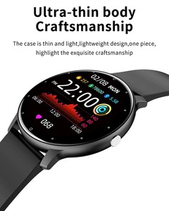 Reloj Inteligente Deportivo ZL02 con Pantalla Táctil Completa, Monitor de Actividad, Resistente al Agua IP67, Reloj Digital de Pulsera para Hombres y Mujeres, Compatible con <span class=keywords><strong>Android</strong></span> e iOS - Product Image 5