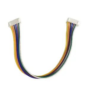 XH2.54 Cable Plug Conector Do Soquete JST XH 2.54 milímetros 2/3/4/5/6/7/8/9/10 Pin Pitch Fio Feminino Masculino