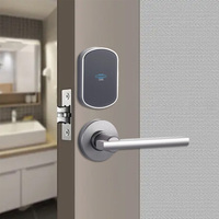 Serrure de porte de chambre d'hôtel avec encodeur de carte RFID, compatible avec les portes en bois d'appartements et d'hôtels
