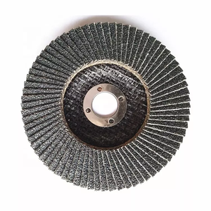 แผ่นขัดอลูมิเนียมออกไซด์แบบฟลैप ขนาด 4 นิ้ว ผ้าทรายกลม 100 ใบ - Product Image 5