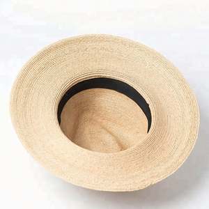 Luxury Fine Raffia <b>Straw</b> Braid Fedora <b>Hat</b> Hand Weaved Fancy Panama <b>Hat</b> for <b>Men</b> Women for Summer Vacation Travel Fishing Outdoor - Product Image 6