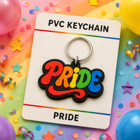 Porte-clés en caoutchouc souple à motifs lettres, vente chaude, breloques de sac en gros, cadeau souvenir, porte-clés colorés, porte-clés personnalisés en PVC de dessin animé