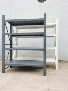 Estante de Acero Inoxidable de Carga Ligera, Estantería de 4 Niveles, Almacenamiento Industrial para Almacenes - Product Image 2