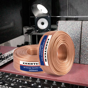 OFC 22AWG Paire torsadée PVC Gainé HIFI Haut-Parleur Fil Audio Home Cinéma Voiture Audio Cinéma <span class=keywords><strong>Bobine</strong></span> Emballé Microphone Compatible - Product Image 3