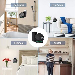 Soporte <span class=keywords><strong>de</strong></span> Pared Flexible 2024 para <span class=keywords><strong>Echo</strong></span> <span class=keywords><strong>Dot</strong></span> 4.ª <span class=keywords><strong>Generación</strong></span>, <span class=keywords><strong>Altavoz</strong></span> <span class=keywords><strong>Inteligente</strong></span>, Ahorro <span class=keywords><strong>de</strong></span> Espacio en el Hogar y Escritorio, Soporte <span class=keywords><strong>de</strong></span> Pared <span class=keywords><strong>de</strong></span> Plástico ABS - Product Image 4