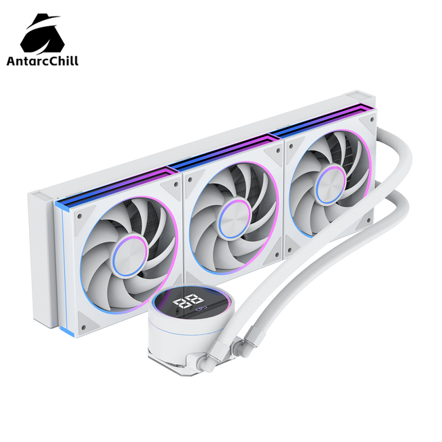 AntarcChill 360mm CPU Liquid Cooler LGA 115X 1200 1366 1700 1851 AM4 AM5 Multi Socket Mount Kit for Workstation Gaming PC