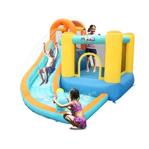 Atacado o castelo de salto inflável slide piscina-Preços baratos crianças grande tamanho salto bouncy castelo inflável piscina deslizante para venda