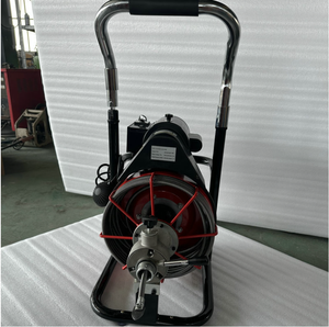 Máquina profesional de dragado de tuberías de alta presión de 180 bares, nueva, metálica, para alcantarillado, supermercados y uso en gasolineras - Product Image 5