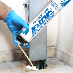 Bọt mở rộng chất lỏng mở rộng cách nhiệt gắn kết tốt độ cứng khoảng cách điền phun <span class=keywords><strong>PU</strong></span> Polyurethane bọt - Product Image 1