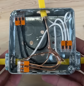 Pra-galvanis 4 "baja persegi elektrik EMT kotak konduit Elektronik & instrumen penutup Outlet logam - Product Image 4