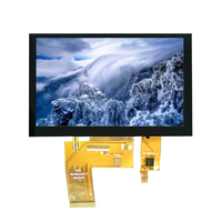 Écran d'affichage LCD TFT tactile IPS de 5 pouces résolution 800*480 ST7265 pilote IC Interface RVB pour le contrôle industriel
