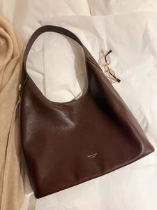 南丰全配时尚秋季几何链条防水<span class=keywords><strong>PU</strong></span>衬里涤纶纽扣单手提袋工作肩2025新款 - Product Image 2