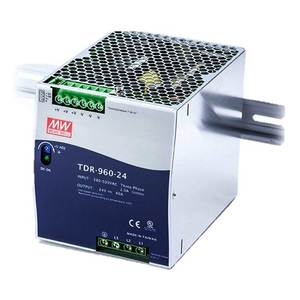 Fuente de Alimentación Trifásica de 24V y 960W con Salida Única TDR-960-24 - Product Image 4