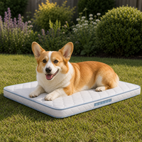 Garten-Rasen Golden Hour Outdoor-Hundematte, Hochwertige Stoffqualität mit Taschenfederkern für Kleine und Mittelgroße Hunde, OEM Haustierbett